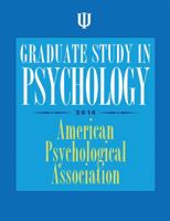 Graduate Study in Psychology: 2014 1433815486 Book Cover