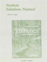 Student Solutions Manual for Introductory Statistics: Exploring the World Through Data 0321756401 Book Cover