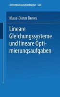 Lineare Gleichungssysteme Und Lineare Optimierungsaufgaben 3798504342 Book Cover