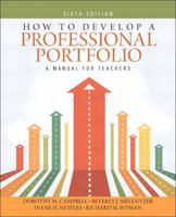 How to Develop a Professional Portfolio: A Manual for Teachers 0205261531 Book Cover