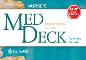 Nurse's Med Deck 1719640068 Book Cover