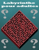 Labyrinthe pour adultes: 80 labyrinthes difficile pour adultes pour Am�liore la m�moire et la concentration. B08QWLWK72 Book Cover