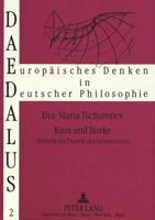 Kant Und Burke: Aesthetik ALS Theorie Des Gemeinsinns 3631435444 Book Cover