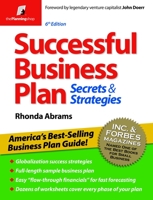 The Successful Business Plan: Secrets and Strategies 1555711944 Book Cover