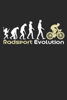 Radsport Evolution: Notizbuch/Tagebuch/Organizer/120 Linierte Seiten/ 6x9 Zoll 170653437X Book Cover