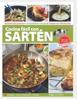 Cocina Fácil Con Sartén: hecho en casa paso a paso B08LR1G5LX Book Cover