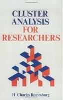 Cluster Analysis for Researchers 1411606175 Book Cover