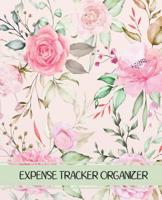 Expense Tracker Organizer: Flower Design Cover (Tracker your income and outgo)Accounting Record Book 7.5x9.25 inches 109647753X Book Cover