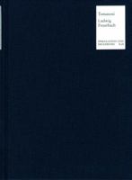 Ludwig Feuerbach Und Die Nicht-Menschliche Natur: Das Wesen Der Religion: Die Entstehungsgeschichte Des Werks, Rekonstruiert Auf Der Grundlage Unveroffentlichter Manuskripte 3772813542 Book Cover