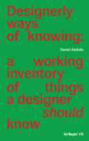 Designerly Ways of Knowing 9083449882 Book Cover