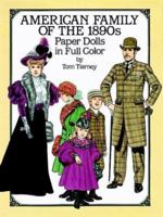 American Family of the 1890s Paper Dolls in Full Color 0486255158 Book Cover