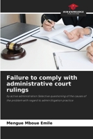Failure to comply with administrative court rulings 6207891740 Book Cover