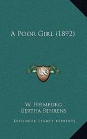 A Poor Girl 0548895678 Book Cover