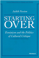 Starting Over: Feminism and the Politics of Cultural Critique 0472064827 Book Cover