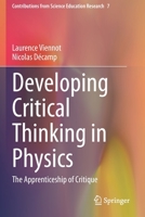 Developing Critical Thinking in Physics: The Apprenticeship of Critique 3030437728 Book Cover