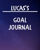 Lucas's Goal Journal: 2020 New Year Planner Goal Journal Gift for Lucas / Notebook / Diary / Unique Greeting Card Alternative 167696889X Book Cover