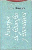 Obras Completas vol. 4: Ensayos de filosofía y literatura 8481642061 Book Cover