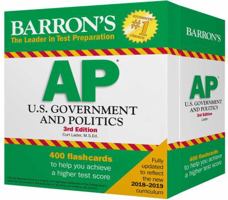 AP U.S. Government and Politics Flash Cards 1438078811 Book Cover