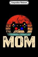 Composition Notebook: Video Game Controller Retro Vintage Video Gamer Mom Journal/Notebook Blank Lined Ruled 6x9 100 Pages 1706053231 Book Cover