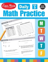 Daily Math Practice, Grade 5 1557997454 Book Cover