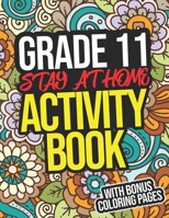 Grade 11 Stay-At-Home Activity Book: Grade 11 Student Workbook For Eleventh Graders B08H56CG7L Book Cover