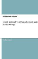 Musik mit und von Menschen mit geistiger Behinderung 3640604296 Book Cover