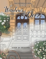 Windows & Doors: Adult coloring book B0BP9P1VZX Book Cover