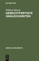 Gerechtfertigte Ungleichheiten 3110176262 Book Cover