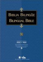 NVI/NIV Biblia Bilingue, piel imitacion negro, indice (Bilingual Bible) 0829727752 Book Cover