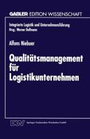 Qualitatsmanagement Fur Logistikunternehmen 3824464152 Book Cover