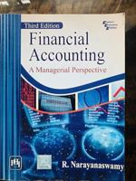 Financial Accounting: A Managerial Perspective 8120343433 Book Cover