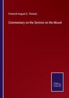 Commentary on the Sermon on the Mount 337510006X Book Cover