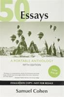 50 Essays: A Portable Anthology Evaluation Copy 1319044301 Book Cover
