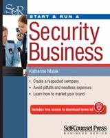 Start  Run a Security Business 1770402462 Book Cover