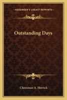 Outstanding Days 1417997311 Book Cover