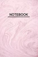 Notebook: 100 pages, Marble, Large (6 x 9 inches) 1096691965 Book Cover