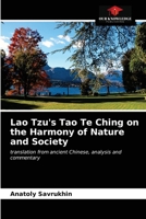 Lao Tzu's Tao Te Ching on the Harmony of Nature and Society 6203232459 Book Cover
