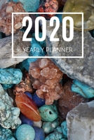 2020 Planner: Raw Stones: Annual Planner (6 x 9 inches, 136 pages) 169836993X Book Cover