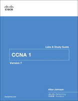 CCNA 1 V7 Labs & Study Guide 0136634451 Book Cover