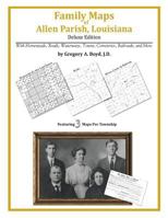 Family Maps of Allen Parish, Louisiana 142031243X Book Cover