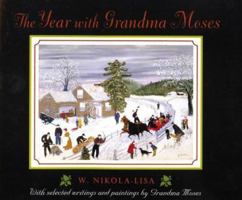 The Year with Grandma Moses 0805062432 Book Cover