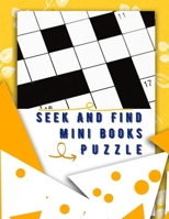 Seek And Find Mini Books Puzzle: Missing Vowels Word Search Books, Your Favorite Very Easy Crosswords from The New York Times, Fun Crossword-style ... Instead of Words Great for Adults & Children B08GFTHWC4 Book Cover