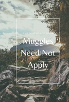 Muggles Need Not Apply: A Geocache Log Book 1678563595 Book Cover