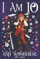 Pirate Journal I am 10 and Wonderful: A Happy 10th Birthday Girl Notebook Diary for Girls | Cute Pirate with Sword Sketchbook Journal for 10 Year Old ... Granddaughter Anniversary Gift Ideas for Her 1695769392 Book Cover