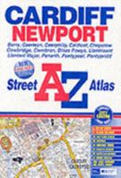 A-Z Street Atlas of Cardiff and Newport 1843481316 Book Cover
