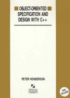 Object-Oriented Specification and Design With C++/Book and Disk (The Mcgraw-Hill International Series in Software Engineering) 0077075854 Book Cover