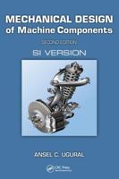 Mechanical Design of Machine Components: Si Version 1498735363 Book Cover