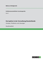 Korruption in der Verwaltung Deutschlands 3640696042 Book Cover