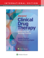 Abrams Clin Drug Therapy 11E Internation 1496365313 Book Cover