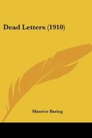 Dead Letters 9361151673 Book Cover